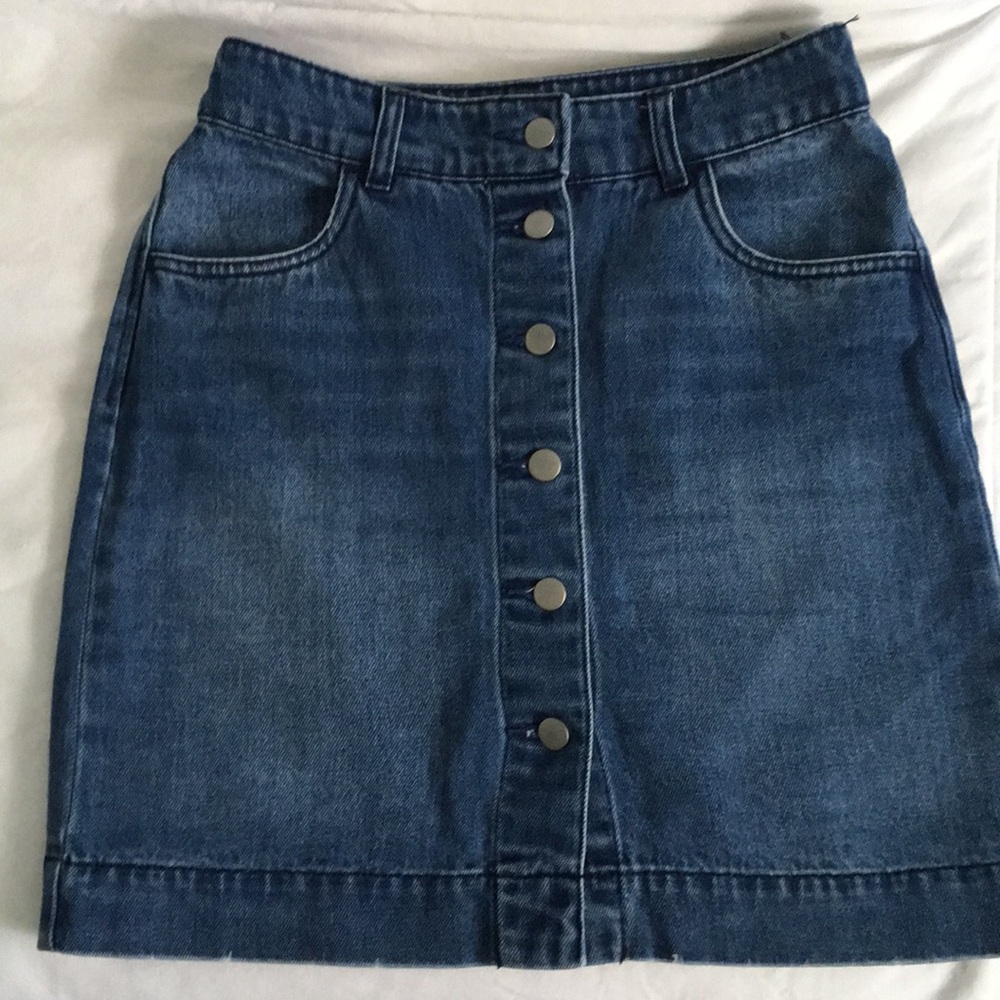 Denim skirt